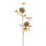 Kunstblume Alliumzweig, 3er Set, Farbe gold, Höhe ca. 76 cm