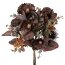 Kunstblume Mohn-Distel-Blüten-Mixbund, 2er Set, Farbe bordeaux, Höhe ca. 36 cm