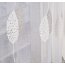 HOME WOHNIDEEN Deko-Schal GITTA transparent, mit Kombi-Band, Farbe grau/taupe, HxB 245x140 cm