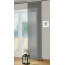 Voile-Schiebegardine JOHANNA, transparent, grau, Größe BxH 60x245 cm