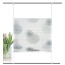 Klemmfix-Plissee RAWLINS, Digitaldruck, verspannt, Farbe stein BxH 70x210 cm