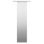 Schiebevorhang Deko blickdicht Madrid grau Farbverlauf Größe BxH 60x300 cm