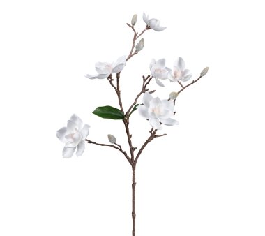 Kunstblume Magnolie, 2er Set, Farbe weiß, Höhe...