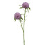 Kunstblume Dahlie, 5er Set, Farbe lila, Höhe ca. 46 cm