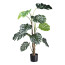 Kunstpflanze Splitphilodendron, Farbe grün, inkl. Kunststofftopf, Höhe ca. 140 cm