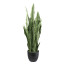 Kunstpflanze Sanseveria, Farbe grün, inkl. Kunststofftopf, Höhe ca. 90 cm
