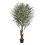 Kunstpflanze Olivenbaum, Naturstamm, Farbe grün, inkl. Kunststofftopf, Höhe ca. 270 cm