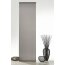 Batist-Schiebevorhang Darinka, Feinstruktur, halbtransparent, Farbe grau, HxB 245x60 cm