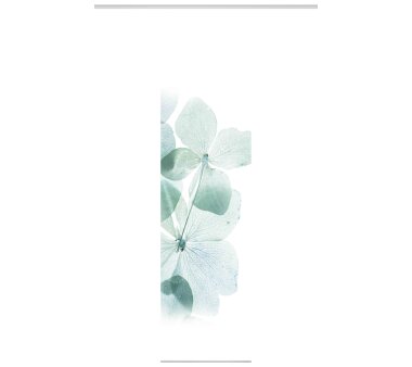 Schiebevorhang Deko blickdicht MARCELLA, Farbe mint, Größe BxH 60x245 cm