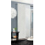 Schiebegardine Deko blickdicht MARINA, Farbe grau, Größe BxH 60x245 cm