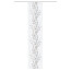Schiebegardine MIRANDA, Querstreifen-Optik, halbtransparent, stein, Größe BxH 60x245 cm