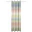 Ösen-Schal ANETT, Querstreifen, halbtransparent, multicolor, HxB 245x140 cm