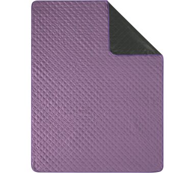 Picknickdecke Picnic violet, mit Bandeinfassung, Größe 130x170 cm