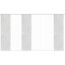 6er-Set Flächenvorhänge MARINA blickdicht, Höhe 245 cm, grau