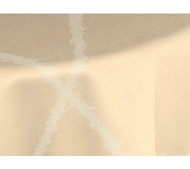 ADAM Tischdecke CASKET VALDELANA LIGHT, U-Saum, oval, 220x145 cm, beige