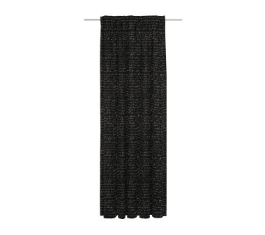 ADAM Einzelschal SCRIBBLE, mit Multifunktionsband, HxB 145x142 cm, schwarz