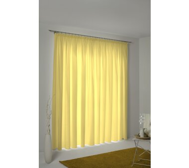 175x145 cm, ADAM LIGHT, gelb Ösen, mit Einzelschal Wohnfuehlidee bei | HxB COLLECTION UNI