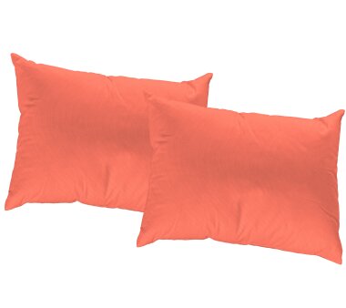ADAM Kissenhülle UNI COLLECTION LIGHT, mit Reißverschluss, 40x60 cm, orange