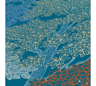 Architects Paper Floral Impression Vliestapete Waldtapete Blau matt 10,05 m x 0,53 m