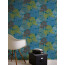 Architects Paper Floral Impression Vliestapete Waldtapete Blau matt 10,05 m x 0,53 m
