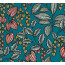 Architects Paper Floral Impression Vliestapete Florale Tapete Türkis matt 10,05 m x 0,53 m
