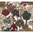 Architects Paper Floral Impression Vliestapete Dschungeltapete Rot matt 10,05 m x 0,53 m
