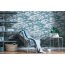 Architects Paper Jungle Chic Vliestapete Wolkentapete Blau matt 10,05 m x 0,53 m
