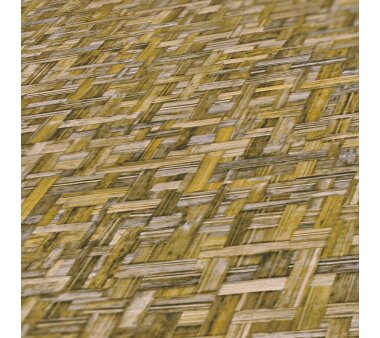 Architects Paper Jungle Chic Vliestapete Tapete in Holzoptik Gelb matt 10,05 m x 0,53 m