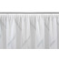 VHG Fertig-Webstore AMIRA mit Scherli-Grafikmotiven, Kräuselband-Aufhängung, halbtransparent,  Farbe weiß