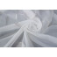 VHG Fertig-Webstore DERYA mit Scherli-Wellenmotiven, Kräuselband-Aufhängung, halbtransparent, Farbe weiß