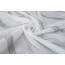 VHG Fertig-Webstore DERYA mit Scherli-Wellenmotiven, Kräuselband-Aufhängung, halbtransparent, Farbe grau