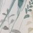 VISION S Schiebevorhang AYENE in Bambus-Optik, Digitaldruck, halbtransparent, petrol, Größe BxH 60x260 cm