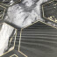 VISION S Schiebegardine LAYON in Bambus-Optik, Digitaldruck, halbtransparent, anthrazit, Größe BxH 60x260 cm