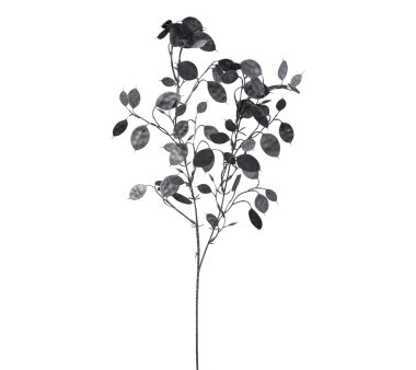 Künstlicher Eukalyptuszweig, 3er Set, Farbe schwarz,...