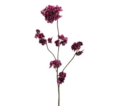 Künstlicher Blütenzweig, 3er Set, Farbe purple,...