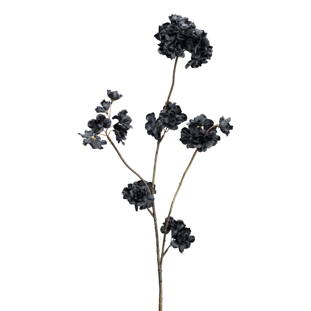 Blütenzweig, schwarz, Künstlicher online ca. cm 87 Set, 3er kaufen Höhe Farbe