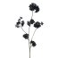 Künstlicher Blütenzweig, 3er Set, Farbe schwarz, Höhe ca. 87 cm