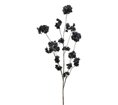 Künstlicher Blütenzweig, Farbe schwarz,...
