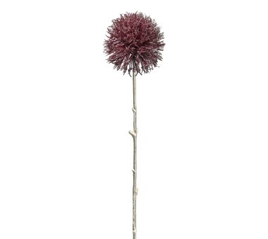 Kunstblume Allium, 4er Set, Farbe bordeaux, Höhe ca....