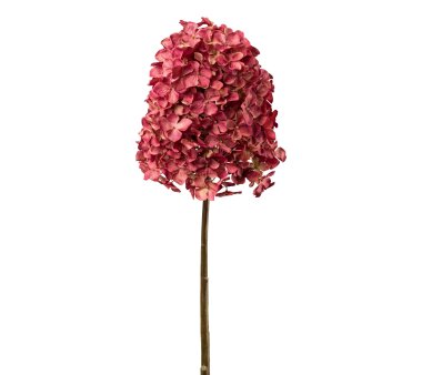 Kunstblume Hortensie, Farbe rot, Höhe ca. 83 cm