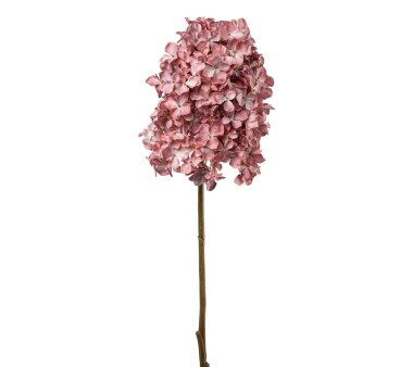 Kunstblume Hortensie, Farbe altrosa, Höhe ca. 83 cm