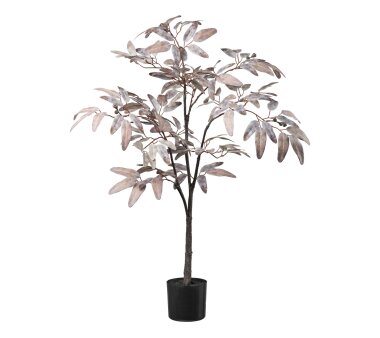 Kunstpflanze Eukalyptusbaum, Farbe grau, inkl. Topf,...