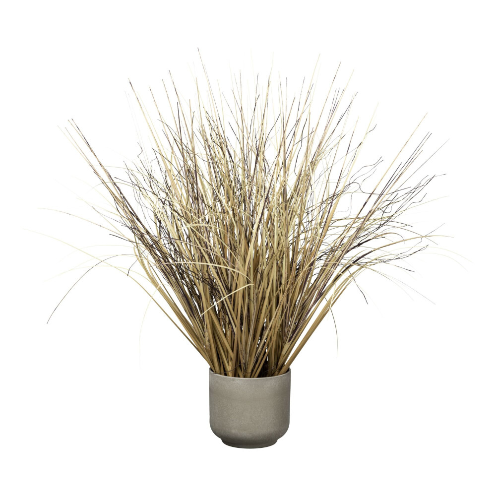 Kunstpflanze 55 cm online beige, ca. kaufen Topf, Gras, Farbe Höhe inkl.