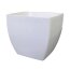 Kunststoff-Vase SIENA konisch, Farbe weiß-glänzend, 40x40x36 cm