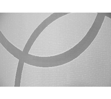 Jacquard-Schiebegardine VARINKA,  halbtransparent, Farbe weiß