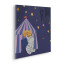 Keilrahmenbild KOMAR STARRY NIGHT WITH DUMBO, BxH 60x60 cm