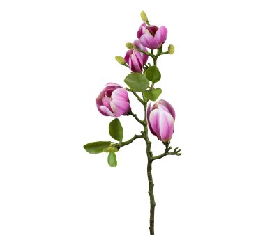 3er, cm kaufen - 67 Magnolie Kunstblume rosa,
