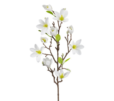Kunstblume Magnolie, 2er Set, Farbe weiß, Höhe...
