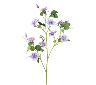 Kunstblume Clematis, Farbe lavendel, Höhe ca. 114 cm