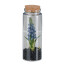 Kunstpflanze Muscari, 4er Set, Farbe blau, im Glas mit Deckel, Höhe ca. 12,5 cm